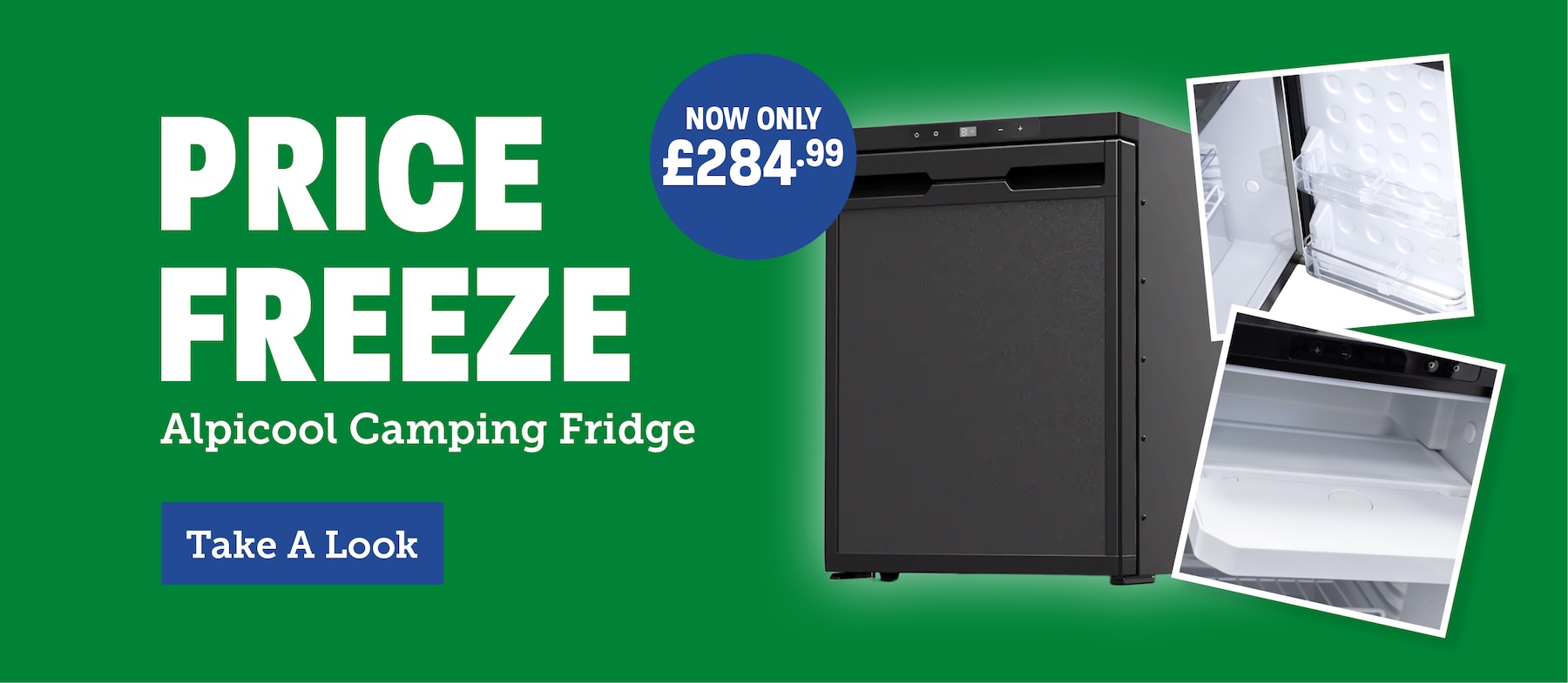 Alpicool Camping 12/24V Fridge Freezer